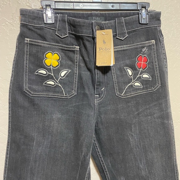 Polo Ralph Lauren Jenn Embroidered Jeans - Picture 5 of 9
